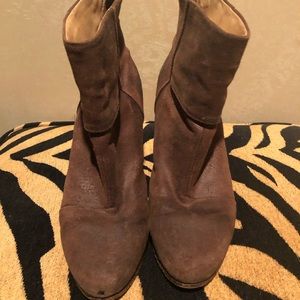 Suede shoes size 10 New York and Company